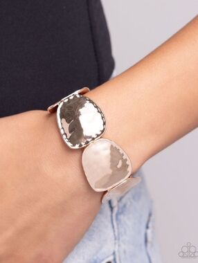Admirably Antiqued Rose Gold Bracelet